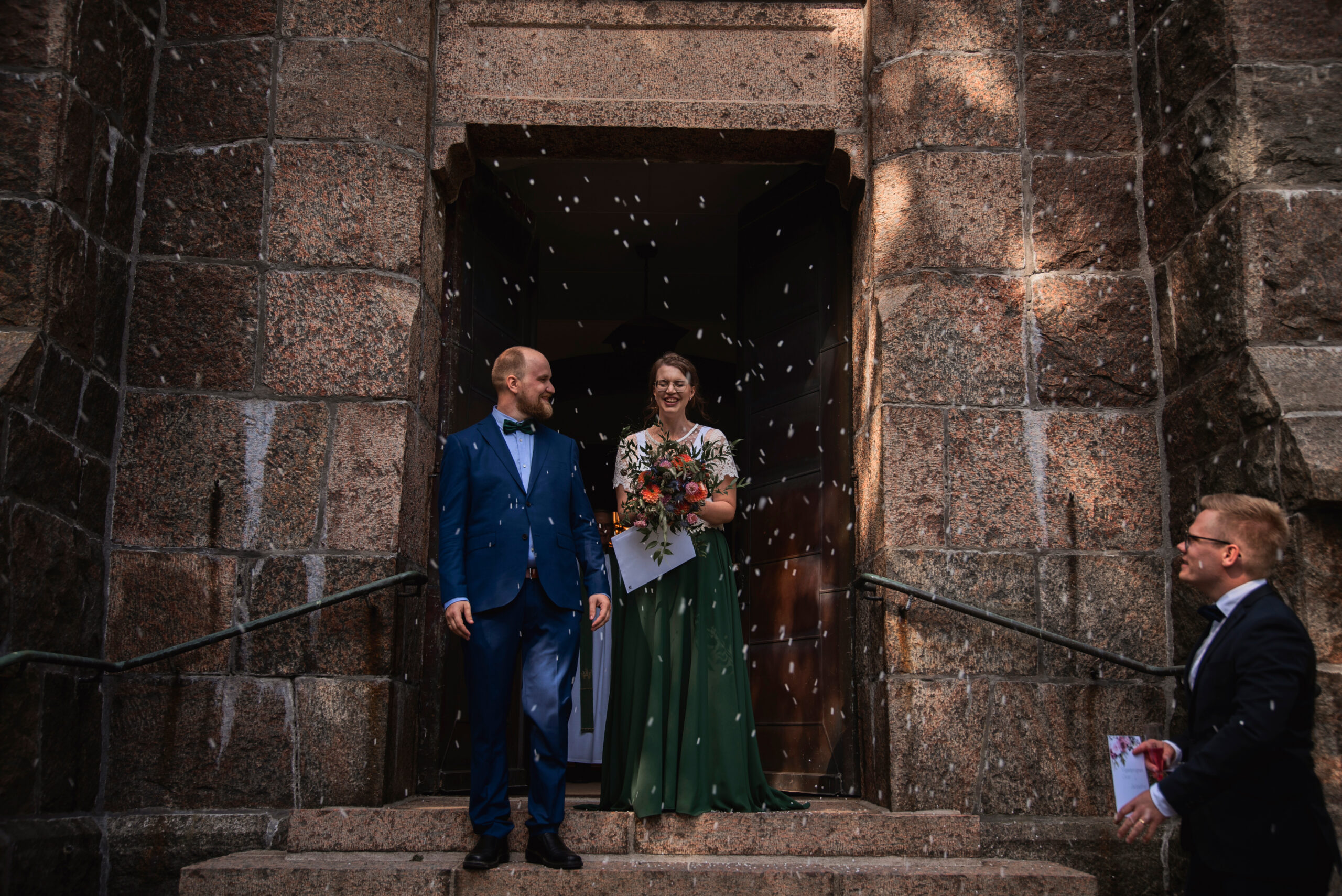 Bohemisk bröllopsfotograf